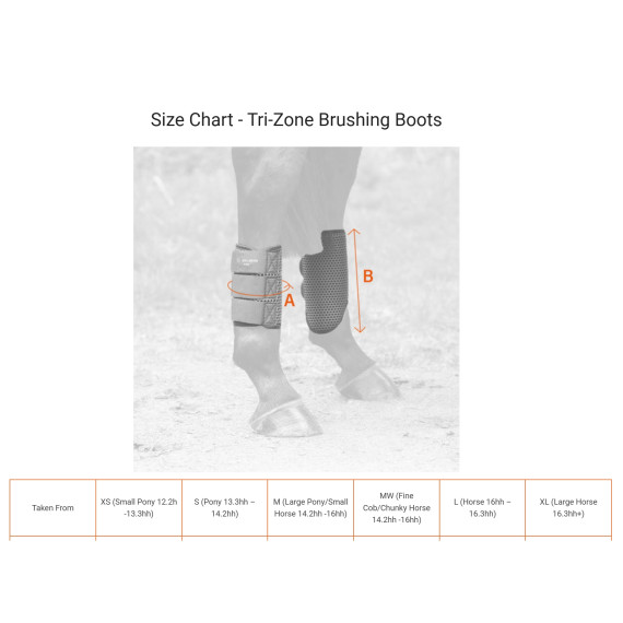 Equilibrium Tri-Zone Brushing Boots