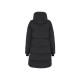 Long Goose Down Jacket Female - Black