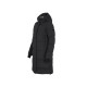 Long Goose Down Jacket Female - Black